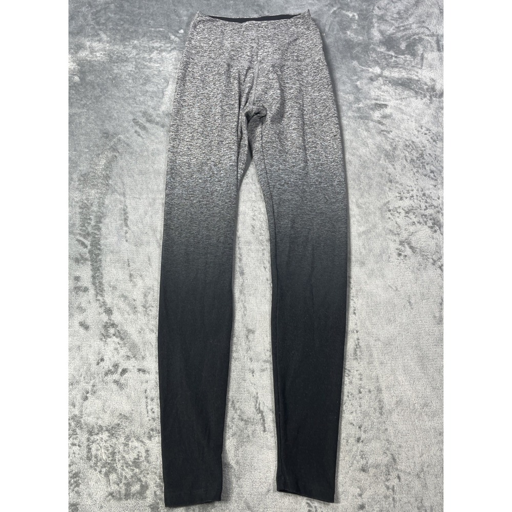 Beyond Yoga Leggings Women's Small Gray Ombre Space Dye High Waisted Gym Workout